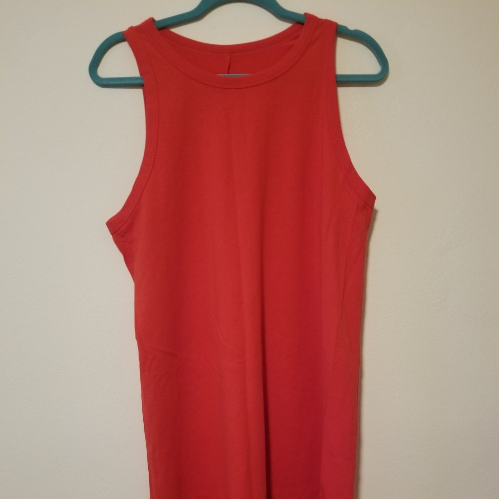 NWOT L red dress